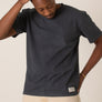 Nero anthracite hand-dyed T-shirt
