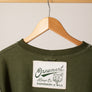 Cannabis Green hand-dyed T-shirt