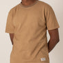 Dune brown hand-dyed T-shirt