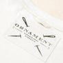 Hemp longsleeve screen-printed necklabel