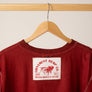 Sierra Red hand-dyed T-shirt