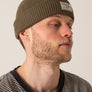 Olive green beanie
