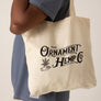 Ornament hemp co. grocery tote bag