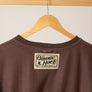 Boulder Brown hand-dyed T-shirt
