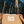 Yellow striped hemp long sleeve screen printed label close up