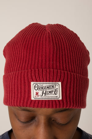 safflower red beanie