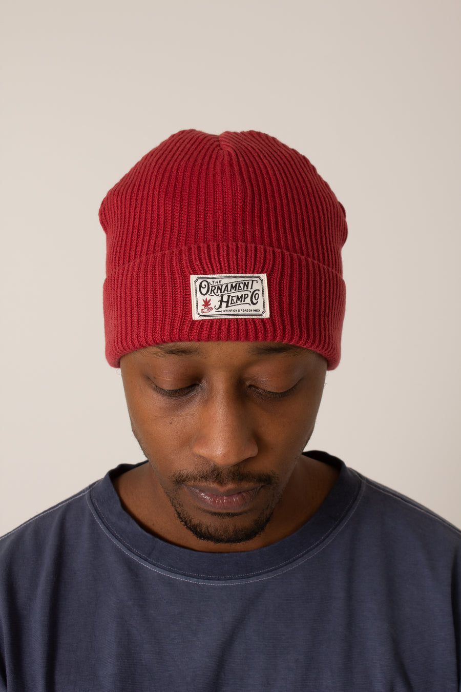 safflower red beanie