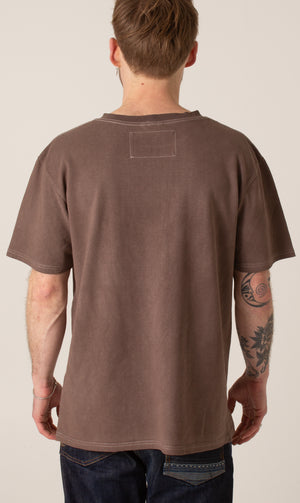 Boulder Brown hand-dyed T-shirt