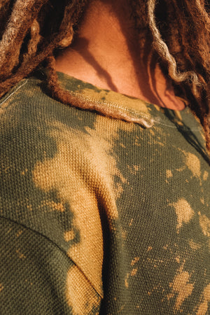 Camouflage Long Sleeve Hemp shirt